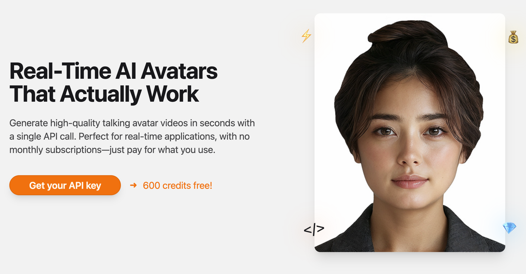 Avatartalk real time ai avatars that actually work